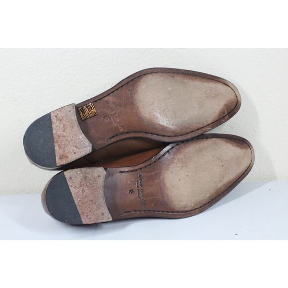 To Boot New York Brandon Cap Toe Oxford Cognac Brown Size 12